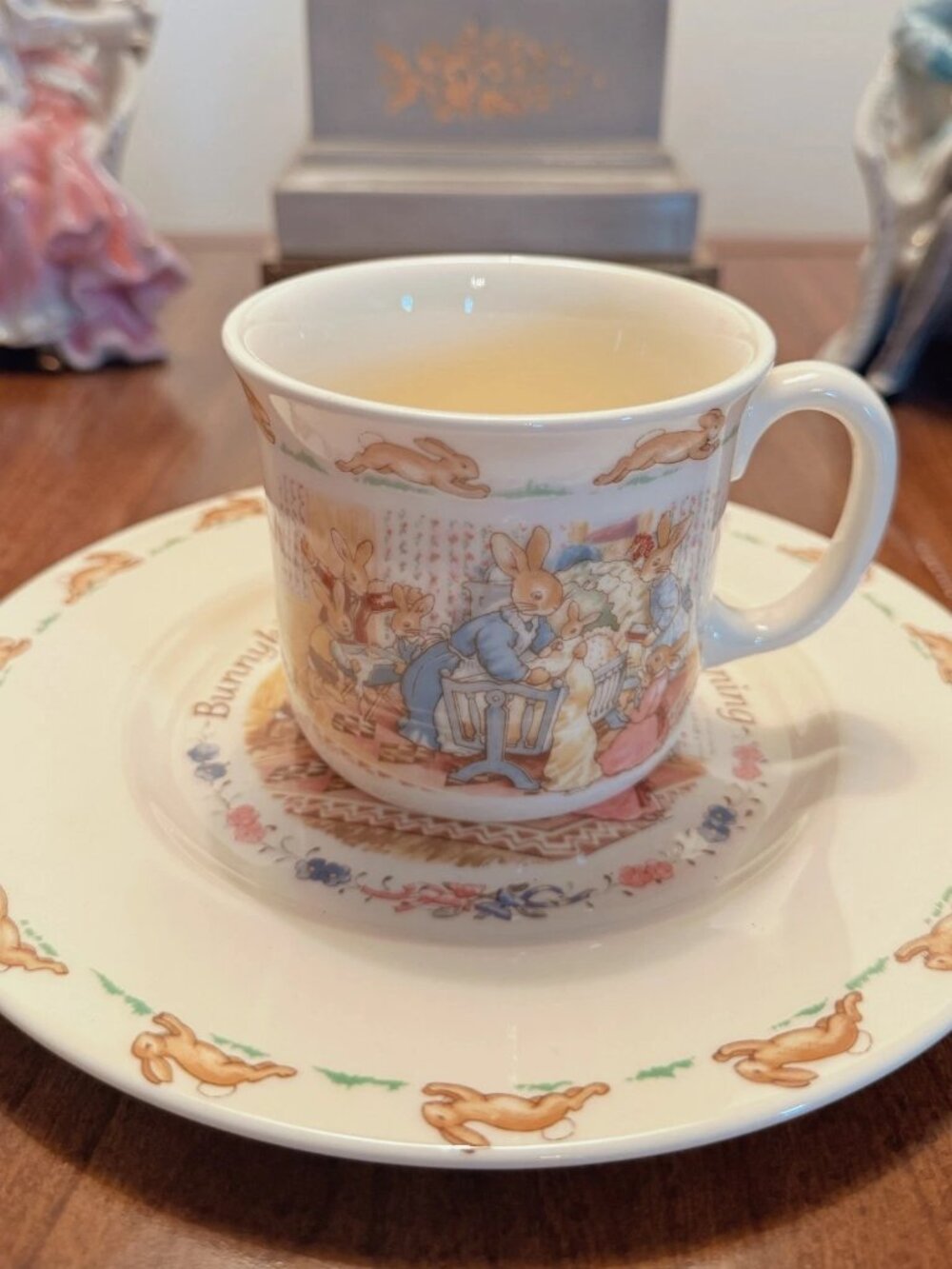 Royal Doulton Bunnykins Christening Plate Mug Set